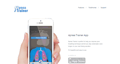 Desktop Screenshot of apnea-trainer.com